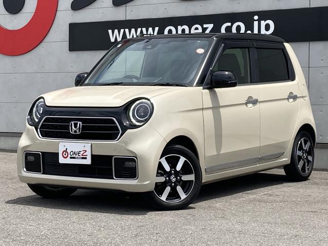 Ｎ－ＯＮＥ プレミアム　オプションツートーンカラー・純正８インチナビ・ホンダセンシング・ＬＥＤヘッドライト・ブラックプライムスムースシート・前席シートヒーター・アダプティブクルーズコントロール・ナビ連動タイプ純正ドラレコ前後（3枚目）