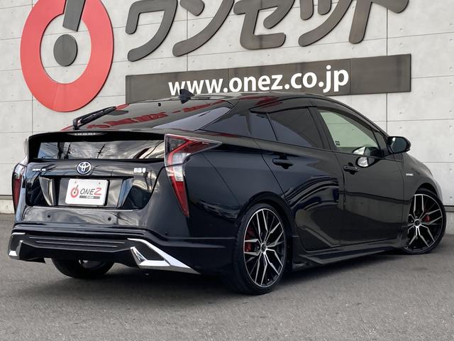 プリウス Ｓセーフティプラス　モデリスタエアロ・社外１９インチアルミ・ＨＫＳ車高調・ｉ－Ｓｈｉｆｔｅｒ・レーダークルーズコントロール・セーフティセンス・ＬＥＤヘッドライト・オートハイビーム・社外ナビ・ドラレコ前後・ＥＴＣ（16枚目）