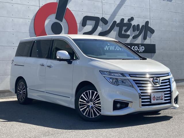 エルグランド ２５０ハイウェイスターＳ　リアエンターテイメントシステム・ナビゲーションシステム・アラウンドビューモニター・助手席２列目オットマンシート・デジタルインナーミラー・クルーズコントロール・ハーフレザーシート・ＬＥＤヘッドライト・Ｅ（2枚目）