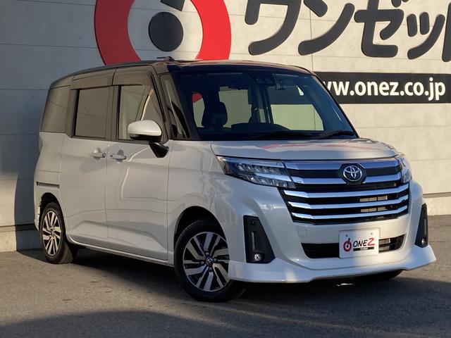ルーミー カスタムＧ　オプション２トーンカラー・純正９インチナビ・両側パワースライドドア・ＬＥＤヘッドライト・アダプティブクルーズコントロール・電動パーキングブレーキ・前席シートヒーター・ドラレコ前後・バックモニター・ＥＴ（2枚目）