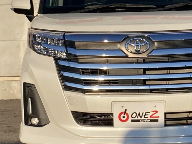 ルーミー カスタムＧ　オプション２トーンカラー・純正９インチナビ・両側パワースライドドア・ＬＥＤヘッドライト・アダプティブクルーズコントロール・電動パーキングブレーキ・前席シートヒーター・ドラレコ前後・バックモニター・ＥＴ（5枚目）