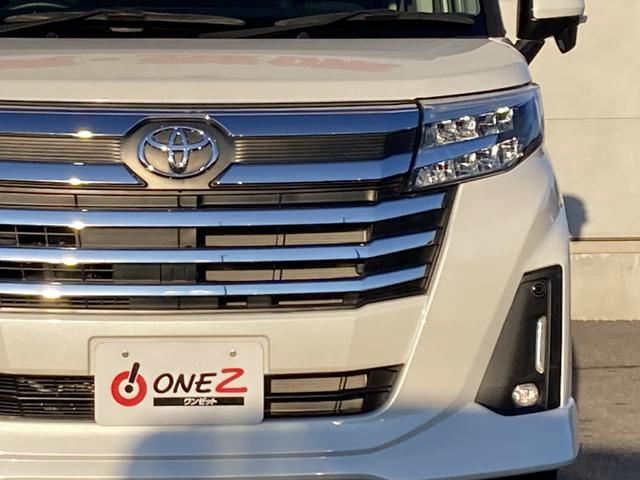 ルーミー カスタムＧ　オプション２トーンカラー・純正９インチナビ・両側パワースライドドア・ＬＥＤヘッドライト・アダプティブクルーズコントロール・電動パーキングブレーキ・前席シートヒーター・ドラレコ前後・バックモニター・ＥＴ（6枚目）