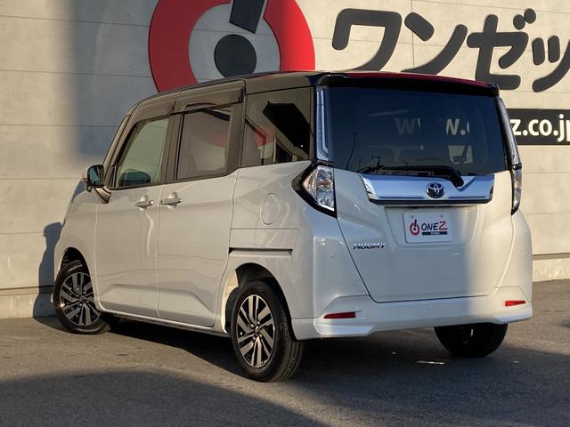 ルーミー カスタムＧ　オプション２トーンカラー・純正９インチナビ・両側パワースライドドア・ＬＥＤヘッドライト・アダプティブクルーズコントロール・電動パーキングブレーキ・前席シートヒーター・ドラレコ前後・バックモニター・ＥＴ（14枚目）