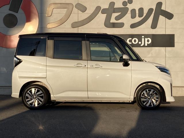 ルーミー カスタムＧ　オプション２トーンカラー・純正９インチナビ・両側パワースライドドア・ＬＥＤヘッドライト・アダプティブクルーズコントロール・電動パーキングブレーキ・前席シートヒーター・ドラレコ前後・バックモニター・ＥＴ（20枚目）