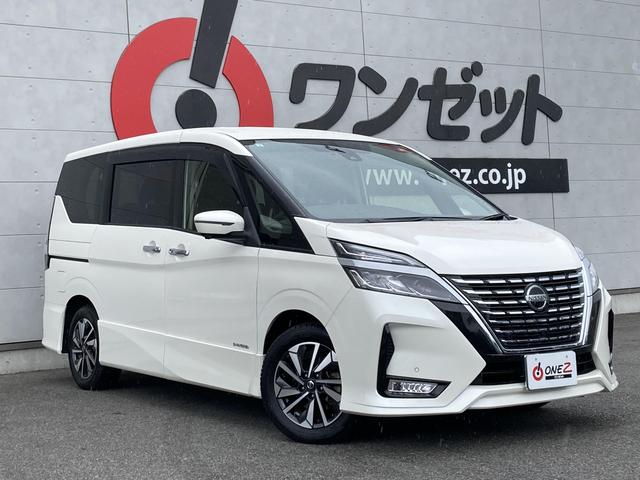 セレナ ハイウェイスターＶ　プロパイロット・純正１０インチナビ・純正フリップダウンモニター・オプションパートナーコンビ防水シート・両側パワースライド・セーフティパックＢ・電動パーキングブレーキ・アラウンドビューモニター・ドラレコ（2枚目）
