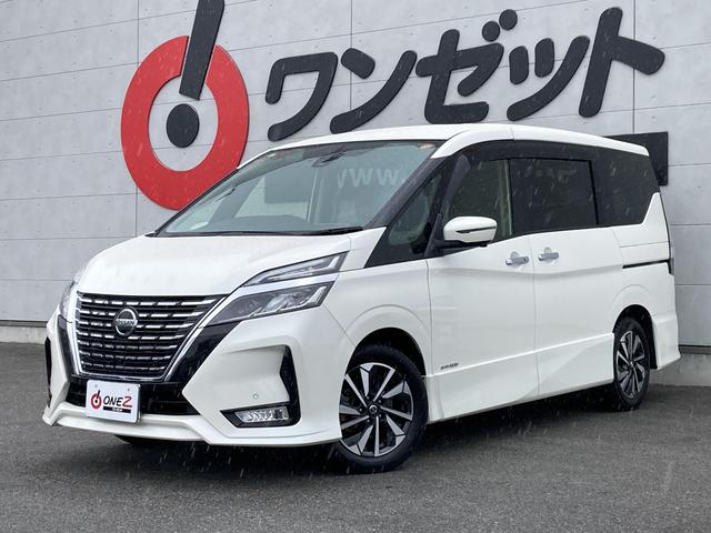 セレナ ハイウェイスターＶ　プロパイロット・純正１０インチナビ・純正フリップダウンモニター・オプションパートナーコンビ防水シート・両側パワースライド・セーフティパックＢ・電動パーキングブレーキ・アラウンドビューモニター・ドラレコ（3枚目）