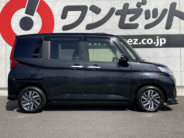 ルーミー カスタムＧ　コンフォートパッケージ・両側パワースライドドア・前席シートヒーター・純正ナビ・バックモニター・両席後方シートバックテーブル・ＬＥＤヘッドライト・クルーズコントロール・革巻ステアリング・スマートアシスト（5枚目）
