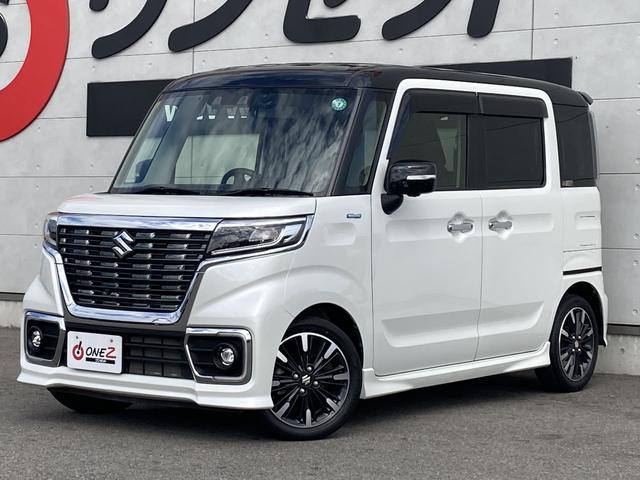 スペーシアカスタム ハイブリッドXS オプション2トーンルーフ・全方位モニター・ヘッドアップディスプレイ・純正8インチナビ・デュアルカメラブレーキサポート・両側パワースライドドア・アダプティブクルーズコントロール・LEDヘッドライト・ET(3枚目)