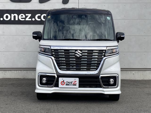 スペーシアカスタム ハイブリッドXS オプション2トーンルーフ・全方位モニター・ヘッドアップディスプレイ・純正8インチナビ・デュアルカメラブレーキサポート・両側パワースライドドア・アダプティブクルーズコントロール・LEDヘッドライト・ET(4枚目)