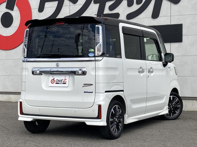 スペーシアカスタム ハイブリッドXS オプション2トーンルーフ・全方位モニター・ヘッドアップディスプレイ・純正8インチナビ・デュアルカメラブレーキサポート・両側パワースライドドア・アダプティブクルーズコントロール・LEDヘッドライト・ET(16枚目)