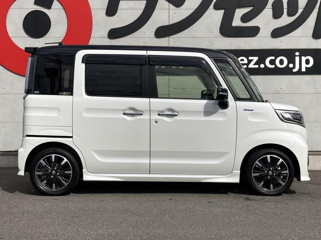 スペーシアカスタム ハイブリッドXS オプション2トーンルーフ・全方位モニター・ヘッドアップディスプレイ・純正8インチナビ・デュアルカメラブレーキサポート・両側パワースライドドア・アダプティブクルーズコントロール・LEDヘッドライト・ET(20枚目)