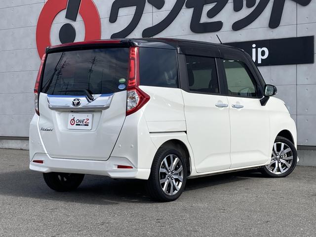 ルーミー カスタムG-T ターボ・オプション2トーンルーフ・パノラミックビューモニター・純正9インチナビ・クルーズコントロール・両側パワースライドドア・前席シートヒーター・LEDヘッドライト・ドラレコ前後・ETC・スマートアシ(16枚目)