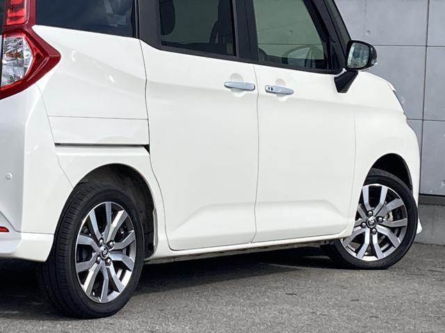 ルーミー カスタムG-T ターボ・オプション2トーンルーフ・パノラミックビューモニター・純正9インチナビ・クルーズコントロール・両側パワースライドドア・前席シートヒーター・LEDヘッドライト・ドラレコ前後・ETC・スマートアシ(17枚目)