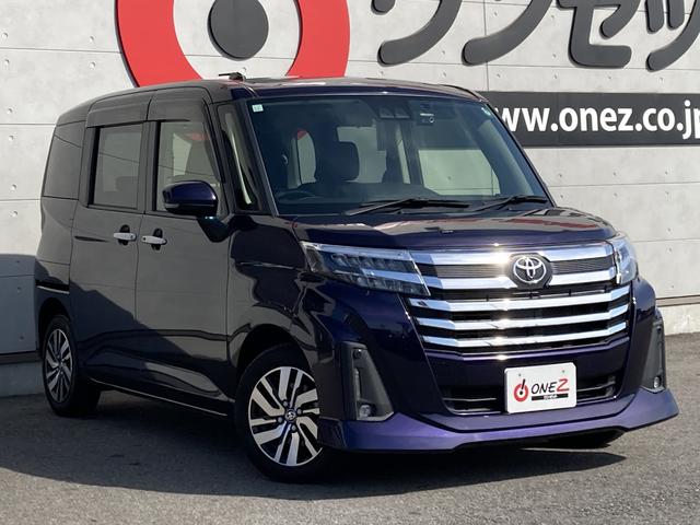 ルーミー カスタムG オプションカラー・純正9インチナビ・アダプティブクルーズコントロール・両側パワースライドドア・LEDヘッドライト・電動パーキングブレーキ・オートブレーキホールド・ドラレコ前後・バックモニター・HDMI(2枚目)