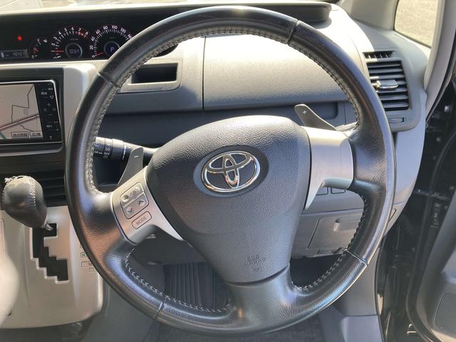 ヴォクシー ZS 煌II 純正ナビ・純正フリップダウンモニター・両側パワースライドドア・HIDヘッドライト・パドルシフト・バックモニター・ビルトインETC・革巻きステアリング・純正16インチアルミホイール・ステアリングスイッチ(35枚目)