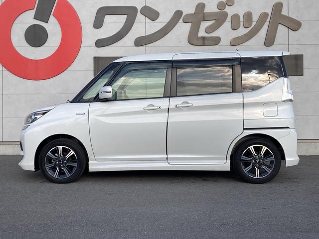 デリカＤ：２ カスタムハイブリッドＭＶ　社外８インチナビ・全方位モニター・ｅアシスト・アダプティブクルーズコントロール・両側パワースライドドア・ＬＥＤヘッドライト・パドルシフト・ＥＴＣ・革巻きステアリング・運転席シートヒーター・ハイビームア（18枚目）