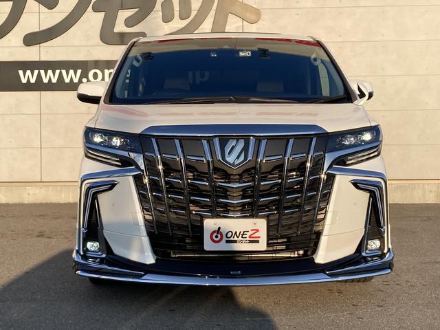 アルファード ２．５Ｓ　モデリスタエアロ・ツインムーンルーフ・社外１１インチナビ・１２．８インチフリップダウンモニター・レーダークルーズコントロール・電動パーキングブレーキ・ＬＥＤヘッドライト・セーフティセンス・ドラレコ前後（4枚目）