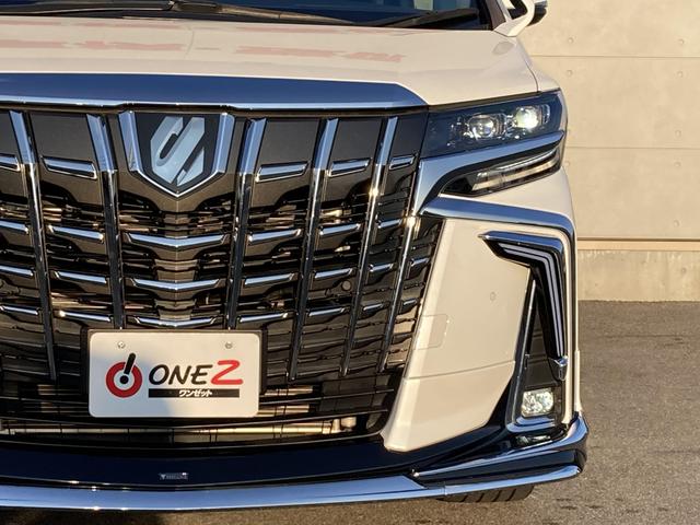 アルファード ２．５Ｓ　モデリスタエアロ・ツインムーンルーフ・社外１１インチナビ・１２．８インチフリップダウンモニター・レーダークルーズコントロール・電動パーキングブレーキ・ＬＥＤヘッドライト・セーフティセンス・ドラレコ前後（6枚目）