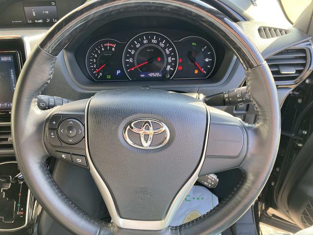 ノア Ｓｉ　ダブルバイビーＩＩＩ　純正９インチナビ・クルーズコントロール・ＬＥＤライト・両側パワースライドドア・ハーフレザーシート・ウッドコンビ革巻きステアリング・セーフティセンス・リアオートエアコン・スマートキー・ドラレコ前後・ＥＴ（38枚目）