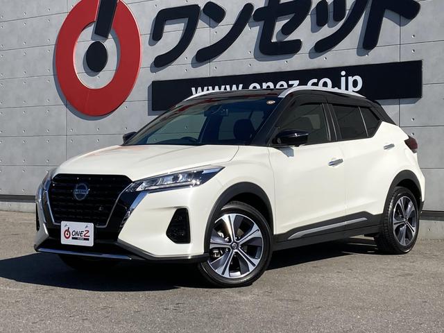 キックス Ｘ　オプション２トーンカラー・純正９インチナビ・プロパイロット・アラウンドビューモニター・エマージェンシーブレーキ・前席シートヒーター・ハンドルヒーター・純正インナーミラー・合皮シート・ドラレコ・ＥＴＣ（3枚目）