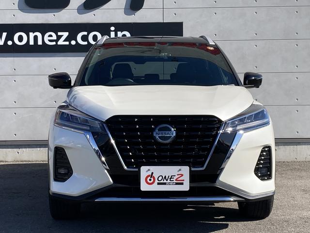 キックス Ｘ　オプション２トーンカラー・純正９インチナビ・プロパイロット・アラウンドビューモニター・エマージェンシーブレーキ・前席シートヒーター・ハンドルヒーター・純正インナーミラー・合皮シート・ドラレコ・ＥＴＣ（4枚目）
