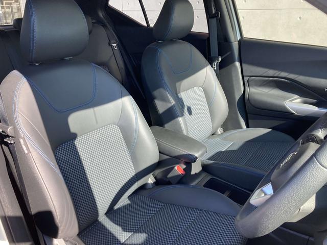 キックス Ｘ　オプション２トーンカラー・純正９インチナビ・プロパイロット・アラウンドビューモニター・エマージェンシーブレーキ・前席シートヒーター・ハンドルヒーター・純正インナーミラー・合皮シート・ドラレコ・ＥＴＣ（22枚目）