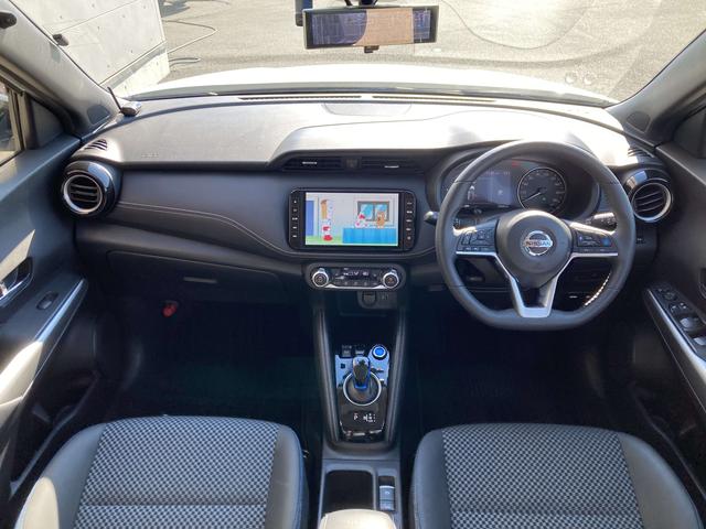 キックス Ｘ　オプション２トーンカラー・純正９インチナビ・プロパイロット・アラウンドビューモニター・エマージェンシーブレーキ・前席シートヒーター・ハンドルヒーター・純正インナーミラー・合皮シート・ドラレコ・ＥＴＣ（28枚目）