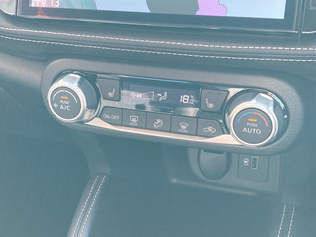 キックス Ｘ　オプション２トーンカラー・純正９インチナビ・プロパイロット・アラウンドビューモニター・エマージェンシーブレーキ・前席シートヒーター・ハンドルヒーター・純正インナーミラー・合皮シート・ドラレコ・ＥＴＣ（35枚目）