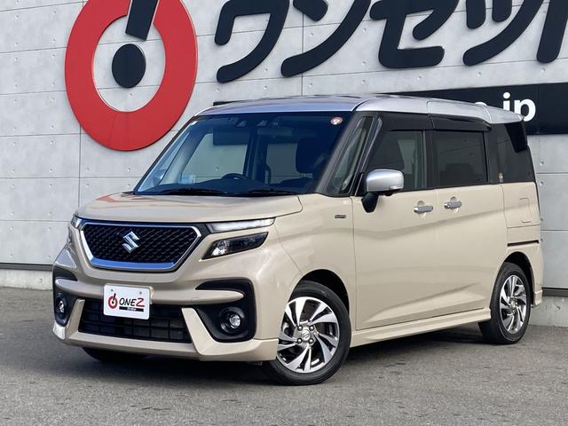 ソリオバンディット ハイブリッドＳＶ　全方位モニター・純正８インチナビ・デュアルカメラブレーキサポート・アダプティブクルーズコントロール・両側パワースライド・前席シートヒーター・ヘッドアップディスプレイ・ＬＥＤヘッドライト・ドラレコ前後（3枚目）