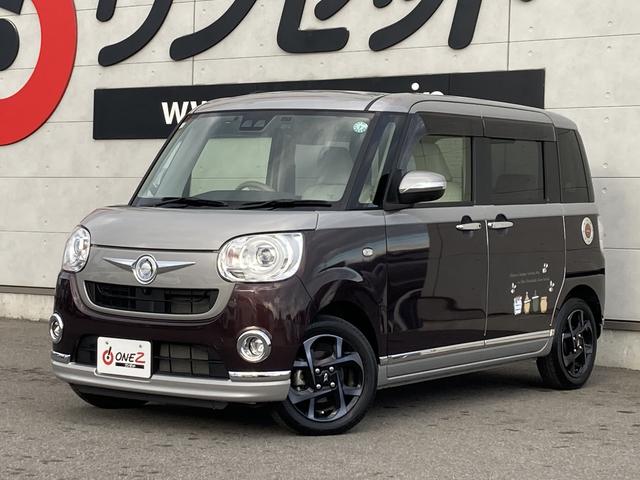 ムーヴキャンバス Gメイクアップリミテッド SAIII オプションストライプカラー・パノラマモニター・純正8インチナビ・両側パワースライドドア・LEDヘッドライト・運転席シートヒーター・スマートアシスト3・USB・HDMIソケット・ドラレコ・ETC・プッシ(3枚目)