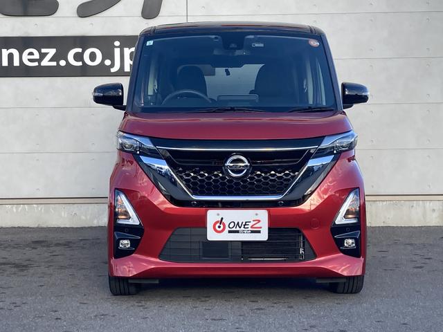 ルークス ハイウェイスター　Ｇターボプロパイロットエディション　オプション２トーンカラー・純正９インチナビ・プロパイロット・両側パワースライドドア・ＬＥＤヘッドライト・エマージェンシーブレーキ・アラウンドビューモニター・電動パーキングブレーキ・ドラレコ前後・ＥＴＣ（4枚目）