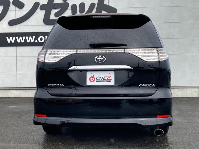 エスティマ ２．４アエラス　Ｇエディション　オプションムーンルーフ・ＴＲＤエアロ・ＴＲＤマフラー・両側パワースライド・クルーズコントロール・ＨＩＤヘッドライト・純正１７インチアルミホイール・ローダウン・２列目キャプテンシート・プッシュスタート（6枚目）
