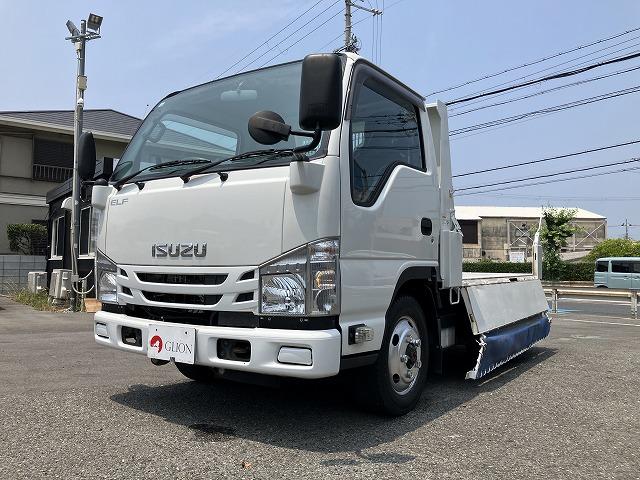 エルフトラック ４ＷＤ・２ｔ積・５ＭＴ・全低床ダンプ・中間ピン付　中間ピン　コボレーン　ＥＴＣ　左電格ミラー　アイドルアップ　左電格ミラー　坂道発進補助装置　ライトレベライザー　ドアバイザー　キーレス（16枚目）