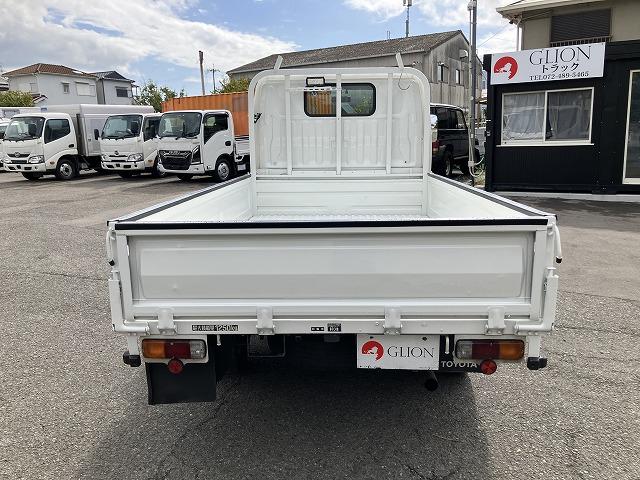 トヨエース １．２５ｔ積・普通免許対応・ＡＴ・ワンオーナー車・平ボディ　１．２５ｔ積　普通免許対応　ＡＴ　ワンオーナー車　平ボディ　左電格ミラー　バックモニター　ＥＴＣ　アイドルアップ　ライトレベライザー　ドアバイザー　荷台内寸　Ｌ２８６２　Ｗ１６４２　Ｈ３７８（7枚目）