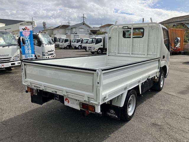 トヨエース １．２５ｔ積・普通免許対応・ＡＴ・ワンオーナー車・平ボディ　１．２５ｔ積　普通免許対応　ＡＴ　ワンオーナー車　平ボディ　左電格ミラー　バックモニター　ＥＴＣ　アイドルアップ　ライトレベライザー　ドアバイザー　荷台内寸　Ｌ２８６２　Ｗ１６４２　Ｈ３７８（8枚目）