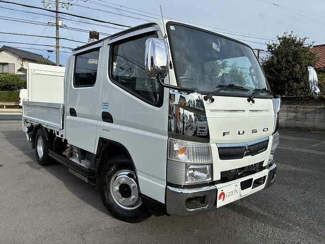 キャンター ４ＷＤ・１．７５ｔ積・パワーゲート付・リアヒーター・５ｔ未満　４ＷＤ・１．７５ｔ積・パワーゲート付・リアヒーター・Ｗキャブ・５ｔ未満・ＡＴ・メッキパーツ・衝突軽減ブレーキ・車線逸脱警報装置・左電格ミラー・シートカバー・ＥＴＣ・キーレス・Ｂｌｕｅｔｏｏｔｈ付（3枚目）
