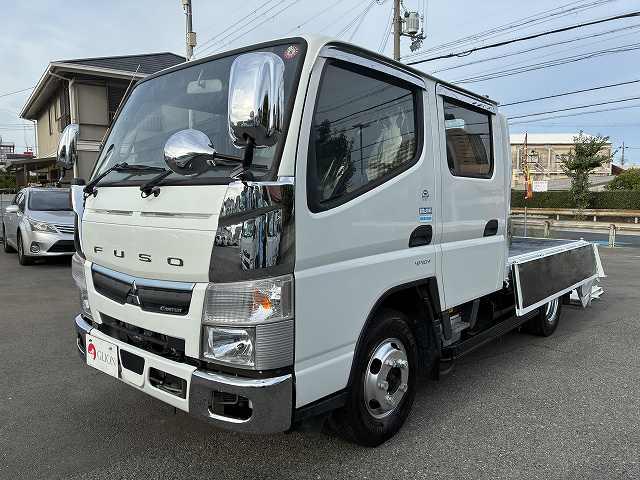 キャンター ４ＷＤ・１．７５ｔ積・パワーゲート付・リアヒーター・５ｔ未満　４ＷＤ・１．７５ｔ積・パワーゲート付・リアヒーター・Ｗキャブ・５ｔ未満・ＡＴ・メッキパーツ・衝突軽減ブレーキ・車線逸脱警報装置・左電格ミラー・シートカバー・ＥＴＣ・キーレス・Ｂｌｕｅｔｏｏｔｈ付（9枚目）