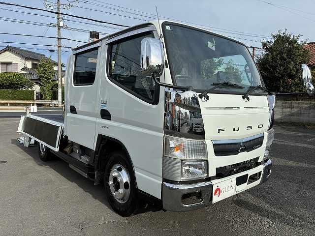 キャンター ４ＷＤ・１．７５ｔ積・パワーゲート付・リアヒーター・５ｔ未満　４ＷＤ・１．７５ｔ積・パワーゲート付・リアヒーター・Ｗキャブ・５ｔ未満・ＡＴ・メッキパーツ・衝突軽減ブレーキ・車線逸脱警報装置・左電格ミラー・シートカバー・ＥＴＣ・キーレス・Ｂｌｕｅｔｏｏｔｈ付（10枚目）