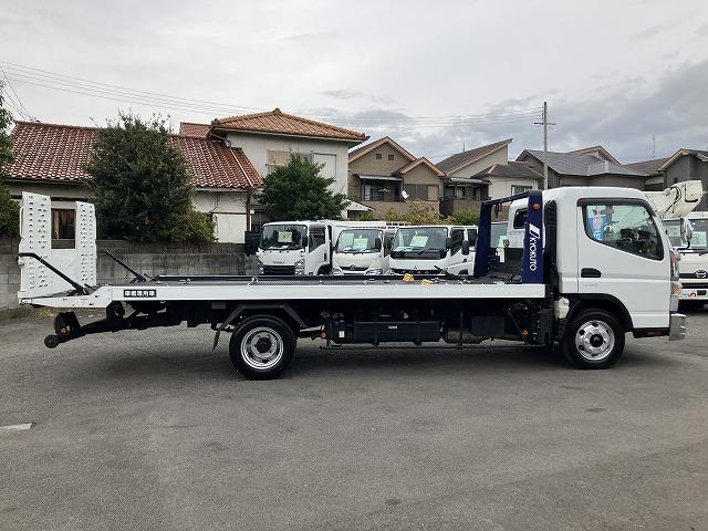 キャンター 3.65t積・積載車・フラトップ・オートマ・ラジコン 3.65t積・積載車・極東製フラトップZERO・JN02-45・オートマ・ラジコン・衝突軽減ブレーキ・車線逸脱警報装置・左電格ミラー・フォグランプ・LEDヘッドランプ・リア電動ゲート・ウィンチ(4枚目)