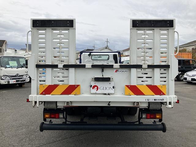 キャンター 3.65t積・積載車・フラトップ・オートマ・ラジコン 3.65t積・積載車・極東製フラトップZERO・JN02-45・オートマ・ラジコン・衝突軽減ブレーキ・車線逸脱警報装置・左電格ミラー・フォグランプ・LEDヘッドランプ・リア電動ゲート・ウィンチ(7枚目)