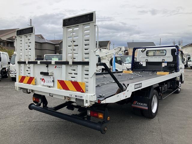 キャンター 3.65t積・積載車・フラトップ・オートマ・ラジコン 3.65t積・積載車・極東製フラトップZERO・JN02-45・オートマ・ラジコン・衝突軽減ブレーキ・車線逸脱警報装置・左電格ミラー・フォグランプ・LEDヘッドランプ・リア電動ゲート・ウィンチ(8枚目)