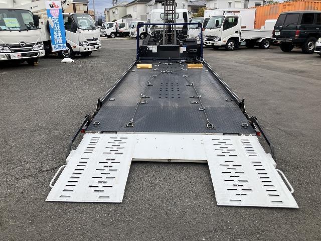 キャンター 3.65t積・積載車・フラトップ・オートマ・ラジコン 3.65t積・積載車・極東製フラトップZERO・JN02-45・オートマ・ラジコン・衝突軽減ブレーキ・車線逸脱警報装置・左電格ミラー・フォグランプ・LEDヘッドランプ・リア電動ゲート・ウィンチ(11枚目)