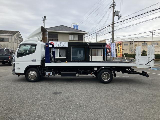 キャンター 3.25t積・積載車・フラトップゼロ・5MT・車検付 ・3.25t積・積載車・フラトップゼロ・5MT・車検付・メッキパーツ・極東開発 JN02-45・プリクラ・ラジコン・ウィンチ・風防付・LEDヘッドライト・作業灯・ツールBOX・ETC2.0・キーレス(4枚目)