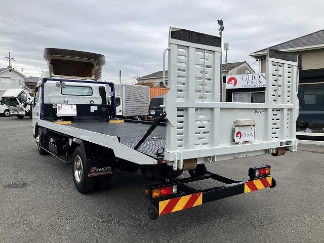 キャンター 3.25t積・積載車・フラトップゼロ・5MT・車検付 ・3.25t積・積載車・フラトップゼロ・5MT・車検付・メッキパーツ・極東開発 JN02-45・プリクラ・ラジコン・ウィンチ・風防付・LEDヘッドライト・作業灯・ツールBOX・ETC2.0・キーレス(6枚目)