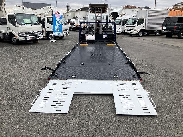 キャンター 3.25t積・積載車・フラトップゼロ・5MT・車検付 ・3.25t積・積載車・フラトップゼロ・5MT・車検付・メッキパーツ・極東開発 JN02-45・プリクラ・ラジコン・ウィンチ・風防付・LEDヘッドライト・作業灯・ツールBOX・ETC2.0・キーレス(12枚目)