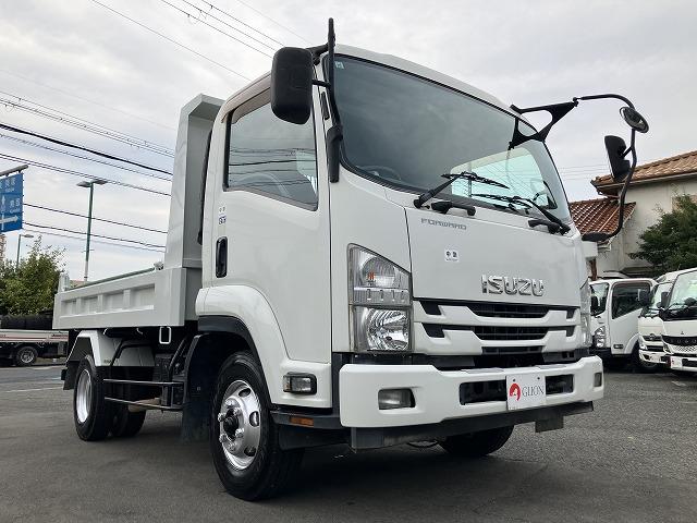 フォワード 3.75t積・ダンプ・コボレーン付・6MT 3.75t積・ダンプ・コボレーン付・6MT・フォグランプ・左電格ミラー・アイドルアップ・ETC・ドアバイザー・フロアゴムマット・荷台内寸 L3400 W2059 H313(10枚目)