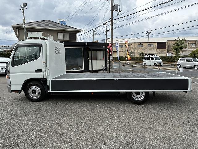キャンター ２ｔ積・標準ロング・平ボディ・衝突軽減ブレーキ・ナビ・ＡＴ　２ｔ積・標準ロング・平ボディ・衝突軽減ブレーキ・ナビ・ＡＴ・バックカメラ・ＥＴＣ・電格ミラー・キーレス・フォグランプ・ドライブレコーダー（ＳＤ欠）メッキパーツ荷台内寸　Ｌ４３５８　Ｗ１７９３　Ｈ３７７（11枚目）