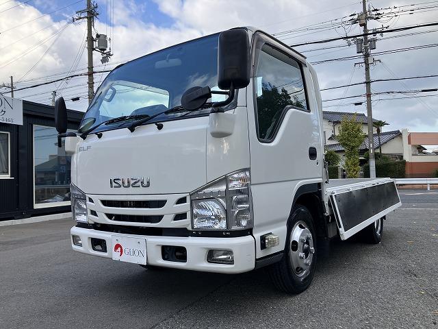 エルフトラック １．５５ｔ積・平ボディ・ナビ付・５ｔ未満・ＡＴ　１．５５ｔ積・平ボディ・ナビ付・５ｔ未満・ＡＴ・プリクラ・レーンアシスト・フォグランプ・左右電格ミラー・バックカメラ・ＥＴＣ・ドラレコ・キーレス・荷台内寸　Ｌ３１１９　Ｗ１６３３　Ｈ３７７（9枚目）