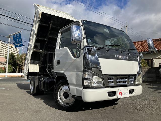 エルフトラック 全低床・強化ダンプ・コボレーン・５ＭＴ・ワンオーナー　・３ｔ積・全低床・新明和製強化ダンプ・ＤＲ２－０１１０ＳＹ・コボレーン・５ＭＴ・ワンオーナー・中間ピン・メッキパーツ・ＨＳＡ・ＥＴＣ・ドアバイザー・荷台内寸　Ｌ３０５４　Ｗ１６０３　Ｈ３７４（3枚目）