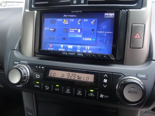 ランドクルーザープラド ＴＸ　４ＷＤ　リフトアップ　ブロックタイヤ　昇降用はしご　専用カスタムパーツ　社外マフラー　昇降用ステップ　プッシュスタート　ヒッチメンバー　ルーフレール　社外ＬＥＤ　Ｆフォグ　ＭＴモード　ナビ　Ｂカメラ（27枚目）